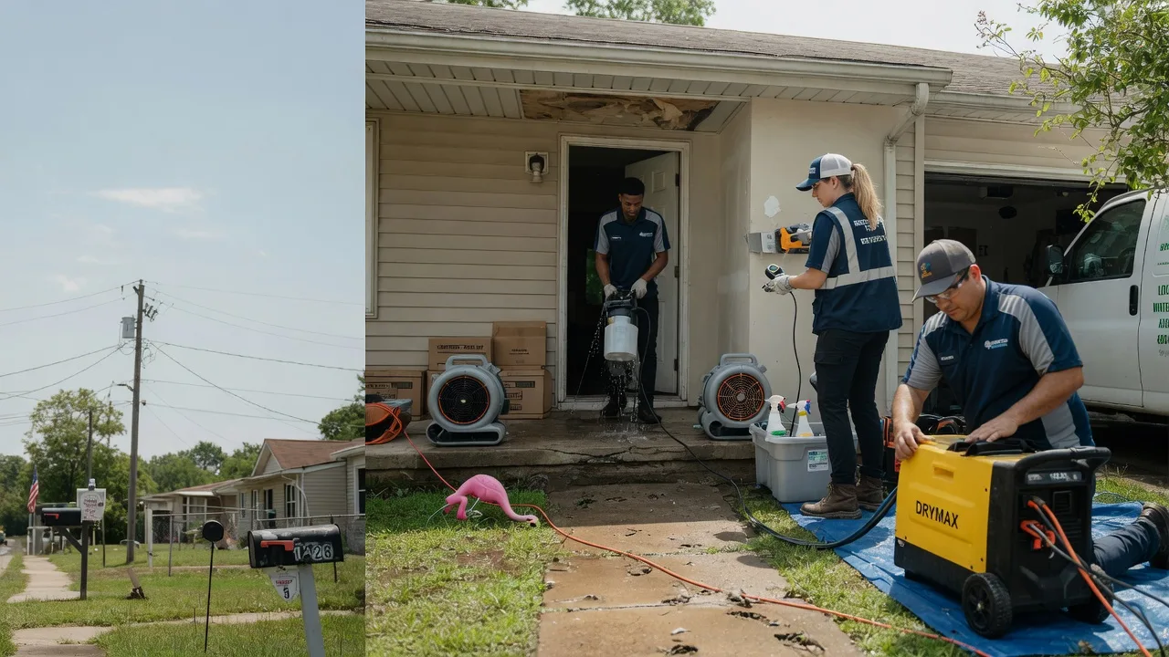 Storm Damage Water Removal in Beckville, TX near me